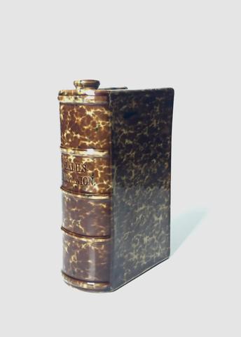 Lyman, Fenton & Co, Book Flask, 1849–52