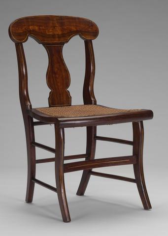Walter Corey, Side Chair, ca. 1850
