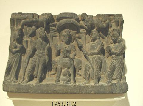 Unknown, The Great Departure of the Buddha, 2nd–3rd century C.E.