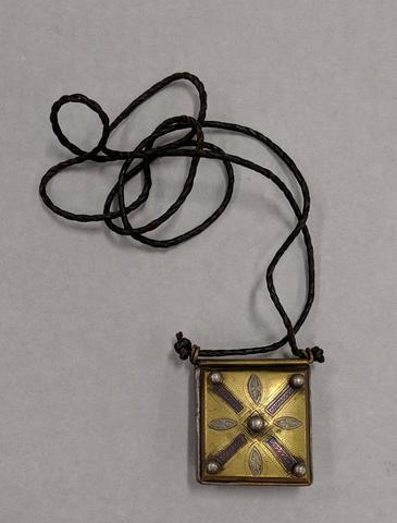 Necklace with an Amulet, 19th–early 20th century