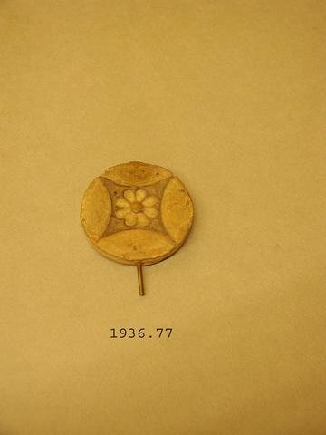 Faience wall ornament, ca. 1183–1152 B.C.