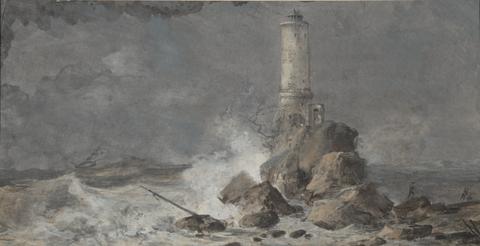 Louis Moreau, the elder, The Lighthouse [ Le Grand Phare], n.d.