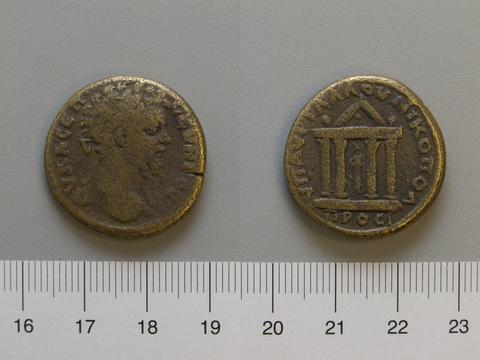 Septimius Severus, Emperor of Rome, 4 Assaria of Septimius Severus, Emperor of Rome from Nicopolis ad Istrum, 193–211