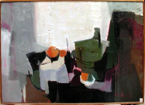 Teruko Yokoi, Painting, 1955