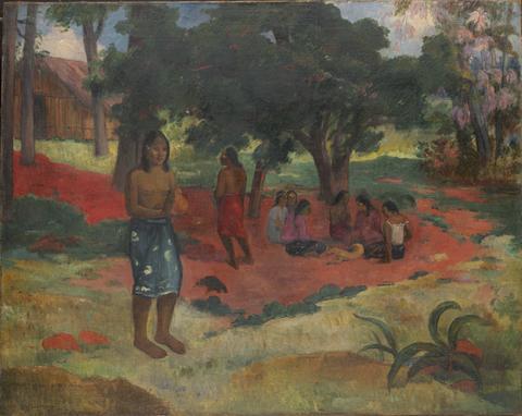 Paul Gauguin, Parau Parau (Whispered Words), 1892