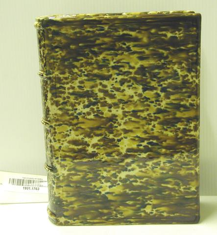 Lyman, Fenton & Co, Book flask, 1849–52