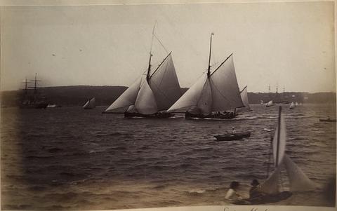 Unknown Photographer, Sydney Harbor, from the album [Sydney, Australia], ca. 1880s