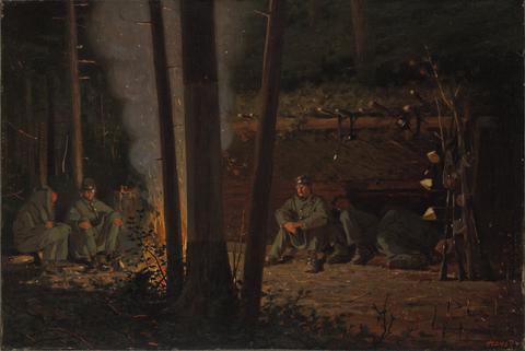 Winslow Homer, In Front of Yorktown, ca. 1863–66