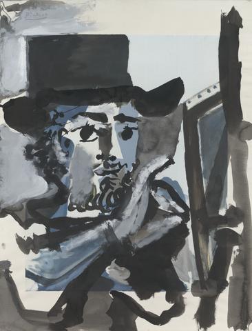 Pablo Picasso, Le Peintre (The Painter), October 13, 1964