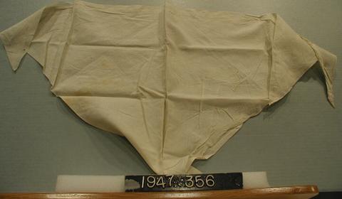 Unknown, Kerchief of plain cloth, n.d.