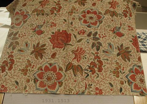 Unknown, Length of printed linen, ca. 1785