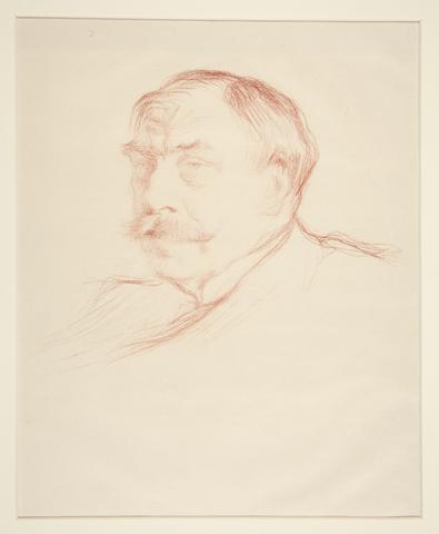 Henry Bataille, Portrait of Mirbeau, n.d.