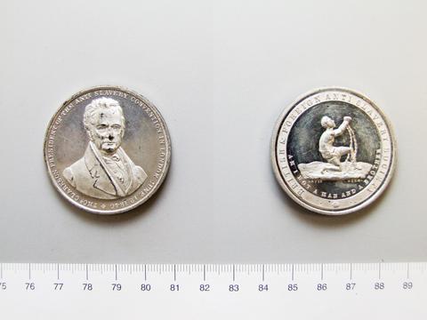 Victoria, Queen of Great Britain, Medal of Thomas Clarkson, 1840