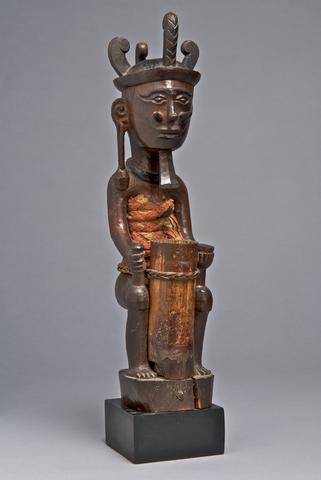 Seated Male Ancestor Figure (Adu Zatua), 19th century