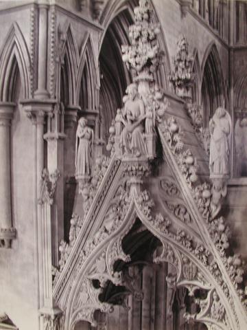 Francis Frith, Beverley Minster, The Percy Shrine, ca. 1855–80