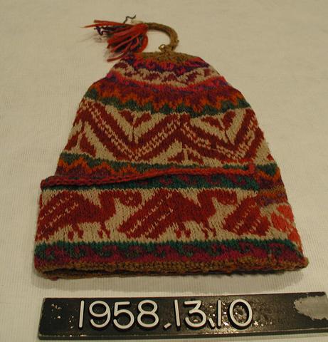 Unknown, Knitted cap, ca. 1950