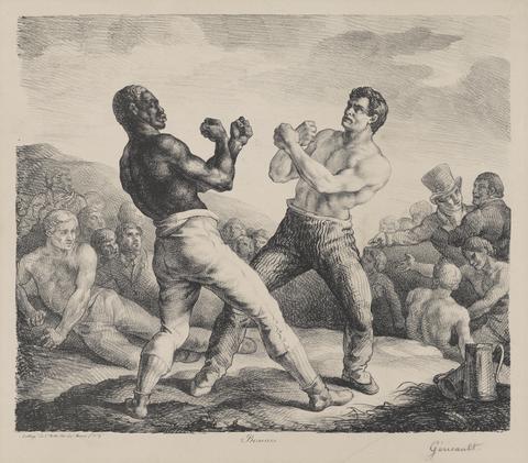 Théodore Géricault, Boxeurs (Boxers), 1818