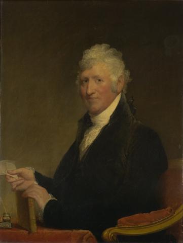 Gilbert Stuart, Colonel David Humphreys (1752-1818), B.A. 1771, M.A. 1774, ca. 1808–10