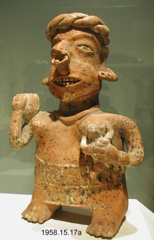 Unknown, Figure of woman nursing child, 100 B.C.–A.D. 250