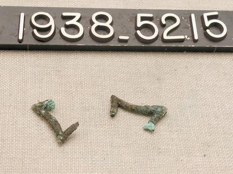 Unknown, (Type 1) Bronze Buckle, ca. 323 B.C.–A.D. 256