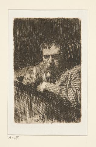 Anders Zorn, A Painter-Etcher (self-portrait), 1889