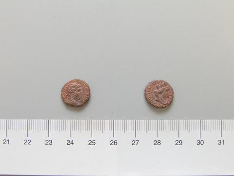 Caracalla, Roman Emperor, Quadrans of Caracalla, Roman Emperor from Carrhae, 211–17