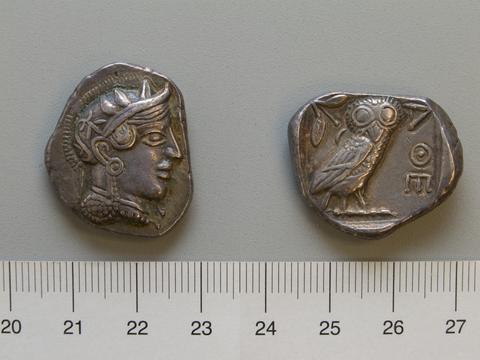 Clarentza, Tetradrachm from Clarentza, 400–499 B.C.