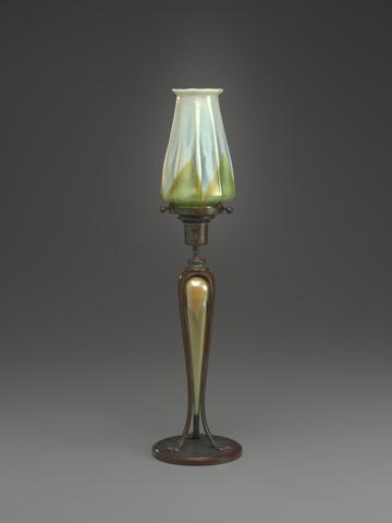 Louis Comfort Tiffany, Candle Lamp, 1900–1910