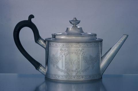 Simeon A. Bayley, Teapot, ca. 1795