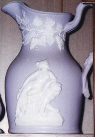 Samuel Alcock & Co., Jug, "Ariadne" pattern, ca. 1846