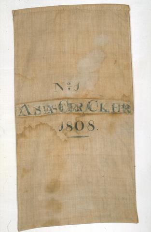 Unknown, Fireman's bag, 1808