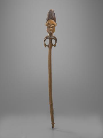 Staff Surmounted by a Human Torso, late 19th–early 20th century