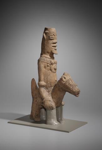 Male Equestrian Figure, ca. 12th–18th century
