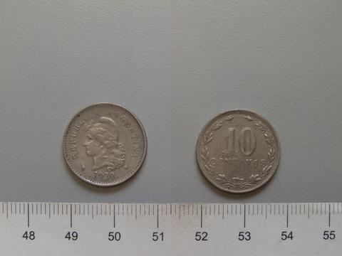 Republic of Argentina, 10 Centavos from Argentina, 1930