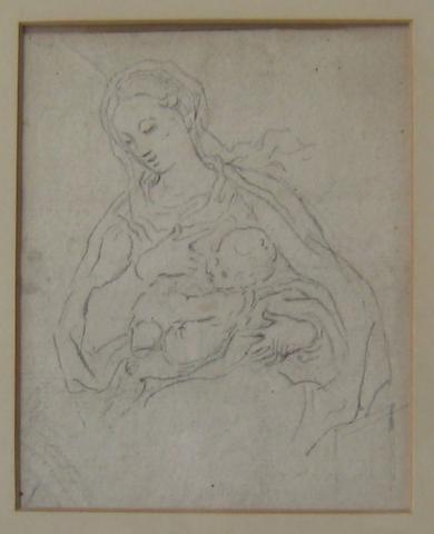 Unknown, Madonna and Child, 17th century