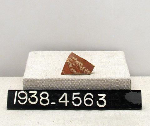 Unknown, Red Ware Sherd, ca. 323 B.C.–A.D. 256