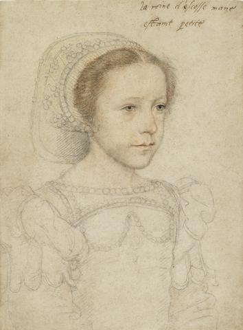 François Clouet, Mary, Queen of Scots, ca. 1549