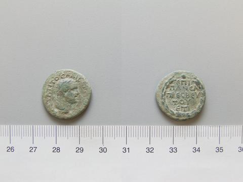 Titus, Emperor of Rome, Coin of Titus, Emperor of Rome from Caesareia, Cappadocia, ca. A.D. 79–81