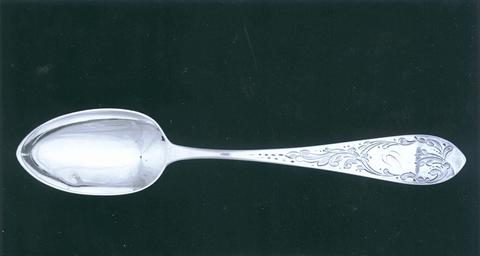 Twombly and Smith, Teaspoon, ca. 1850