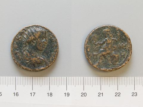 Trebonianus Gallus, Emperor of Rome, Coin of Trebonianus Gallus, Emperor of Rome from Neocaesareia, A.D. 251/252