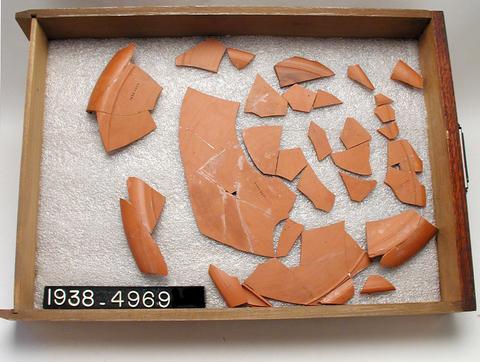 Unknown, Red Ware Sherds, ca. 323 B.C.–A.D. 256