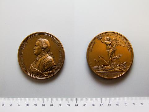 Paris, Restrike Medal of Nathaniel Greene, Battle of Eutaw Springs, late 19th–early 20th century