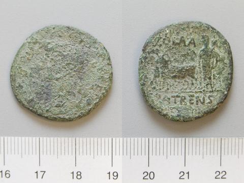 Patrae, Coin from Patrae, 27 B.C.–A.D. 14
