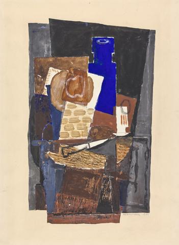 Louis Marcoussis, Still Life with Knife, 1920