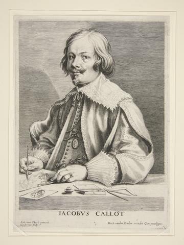 Lucas Vorsterman the Elder, Jacques Callot, 1630–40