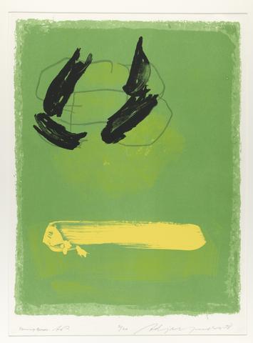 Adja Yunkers, Falling Birds, 1978
