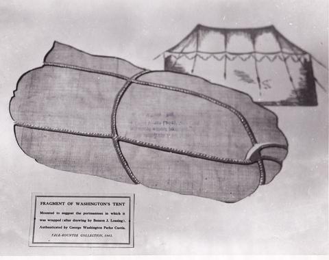Unknown, Piece of George Washington's Sleeping Tent, 1776