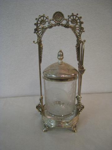 Derby Silver Company, Pickle Stand, 1875–90
