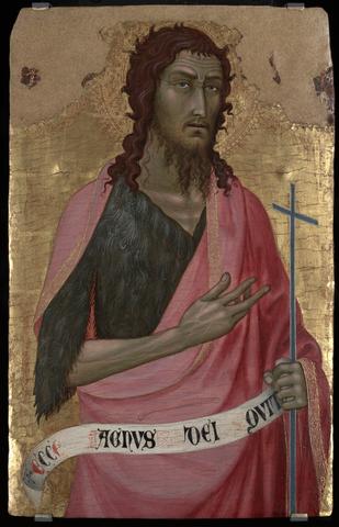 Taddeo di Bartolo, Saint John the Baptist, ca. 1390