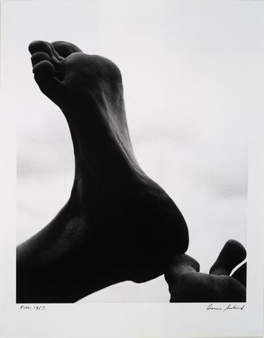 Aaron Siskind, Feet 102, from 75th Anniversary Portfolio, 1957